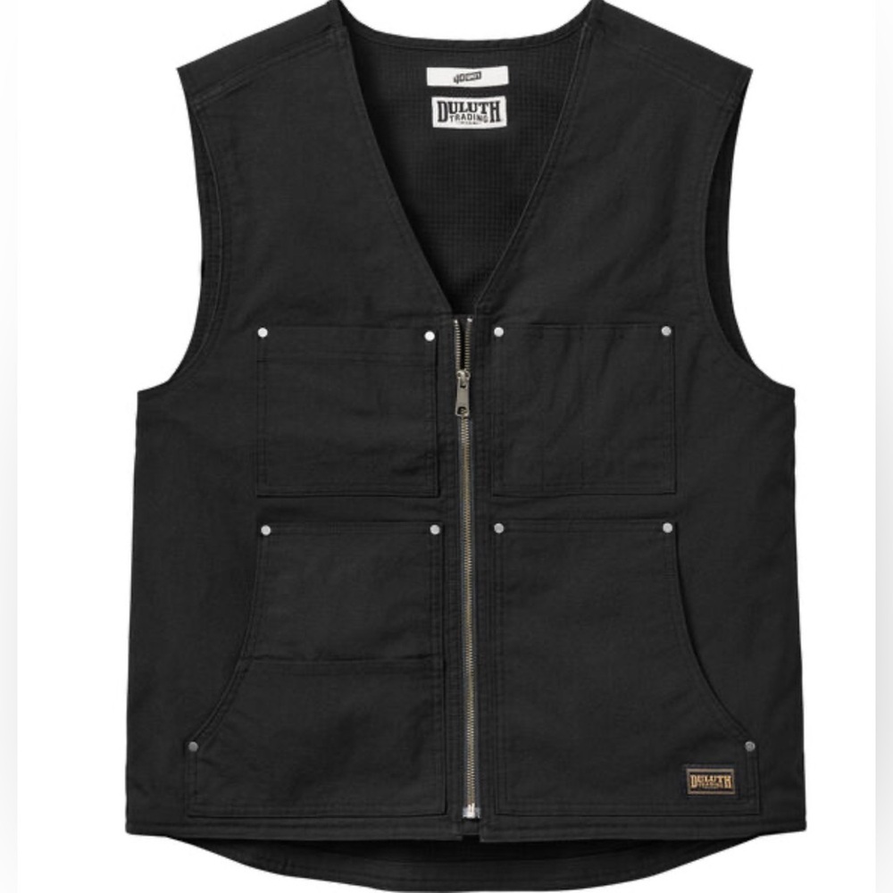 Men's 40 Grit Work Vest, Black - XL
